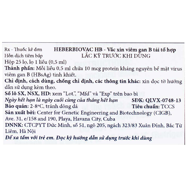 Heberbiovac 0.5ml - Heberbiovac 0.5ml 6