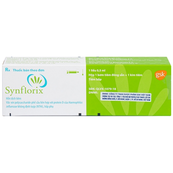 Synflorix 0,5ml - Vắc xin Synflorix3