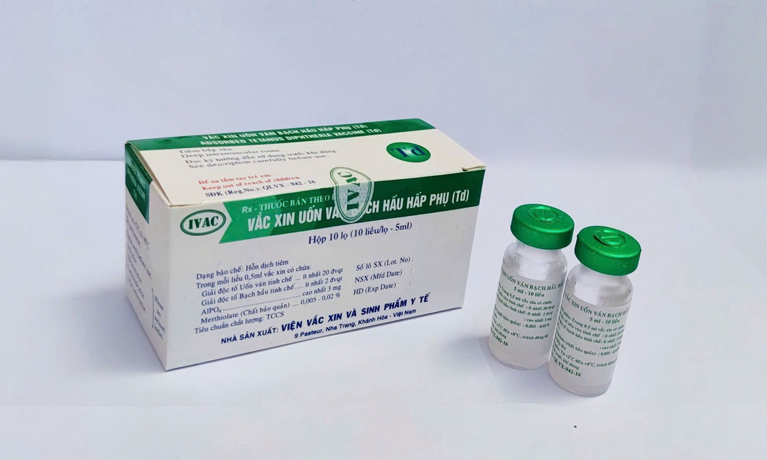 Td (lọ 10 liều) - lọ 10 liều td